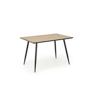 Стол обеденный HALMAR BERTO натуральный/черный, 120/80/77