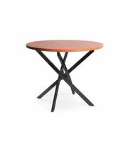 Стол обеденный SIGNAL AGIS орех/черный 90