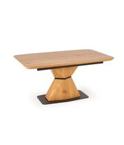 Стол обеденный HALMAR DIAMOND дуб золотой/дуб золотой, 160-200/89/76