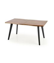 Стол обеденный HALMAR DICKSON дуб/черный, 150-210/90/75