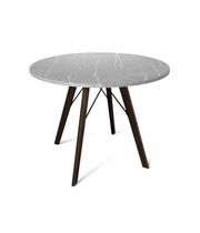 Стол Sheffilton SHT-TU9/TT 90 МДФ артикул SHT-T147 венге/серый мрамор