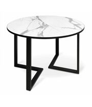 Стол Sheffilton SHT-T41/100-140 артикул SHT-T203 статуарио венато/черный