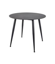 Стол обеденный SIGNAL RION черный/черный 90