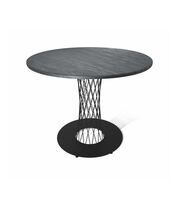 Стол Sheffilton SHT-TU3-1/TT 90 МДФ артикул SHT-T233 черный муар/каменный уголь