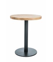 Стол обеденный SIGNAL PURO II дуб натуральный/черный, 60/76