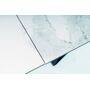 Стол обеденный SIGNAL WESTIN III Ceramic белый мрамор/черный мат, 180-260/90