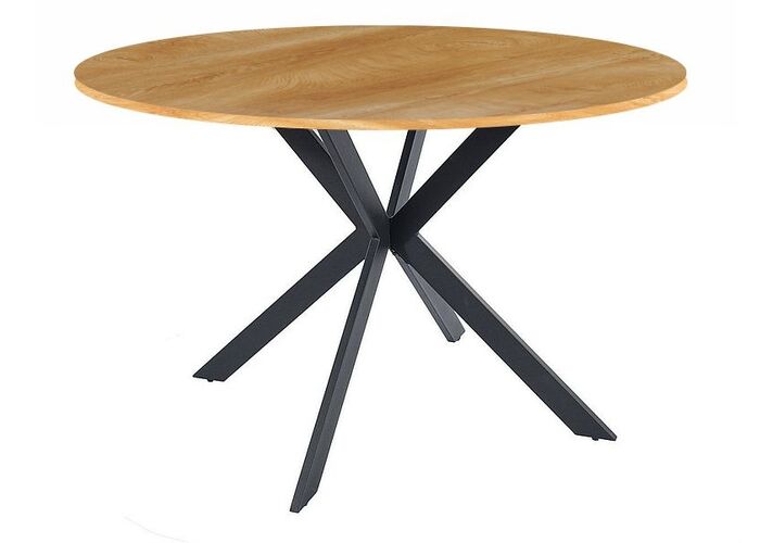 Стол обеденный SIGNAL TALIA II дуб/черный FI90