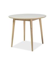 Стол обеденный SIGNAL NELSON дуб медовый, 90/75