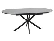 Стол обеденный SIGNAL GASTON Ceramic серый/че..