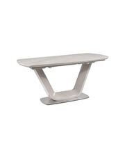 Стол обеденный SIGNAL ARMANI Ceramic серый мат, 160-220/90/76