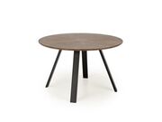 Стол обеденный HALMAR DANILO орех/черный, 120..