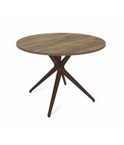 Стол Sheffilton SHT-TU30/TT 90 ЛДСП артикул SHT-T165 коричневый/дуб галифакс табак