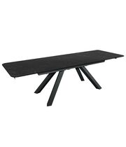 Стол Sheffilton SHT-T77 серый мрамор/черный