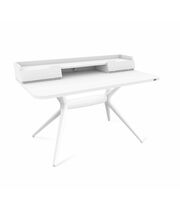 Стол Sheffilton SHT-TU30-2/TT31 120/65 ЛДСП артикул SHT-СП24 белый/белый шагрень