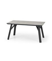 Стол обеденный HALMAR HALIFAX серый/черный, 160/90/76