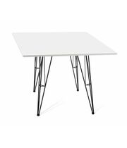 Стол Sheffilton SHT-TU10/80/80 ЛДСП артикул SHT-T48 черный муар/белый