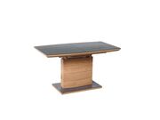 Стол обеденный HALMAR CONCORD темно-серый/дуб..