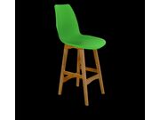 Стул полубарный Sheffilton SHT-ST29/S65-1 зел..