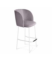 Стул барный Sheffilton SHT-ST33/S29 сиреневая орхидея/белый муар