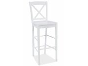 Стул барный SIGNAL CD-964 белый/белый..