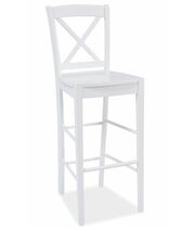 Стул барный SIGNAL CD-964 белый/белый