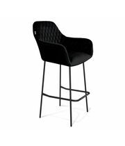 Стул барный Sheffilton SHT-ST38/S29 ночное затмение/черный муар