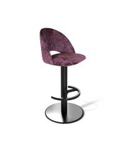 Стул барный Sheffilton SHT-ST34/S137 вишневый джем/черный муар