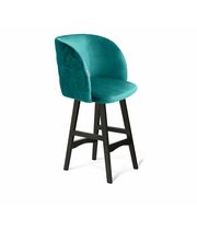 Стул полубарный Sheffilton SHT-ST33-1/S65-1 альпийский бирюзовый/венге