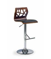 Стул барный HALMAR H34 черный/хром