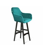 Стул барный Sheffilton SHT-ST38/S65 альпийский бирюзовый/венге