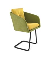 Стул Sheffilton SHT-ST43-2/S45-1 фисташковый десерт/черный муар