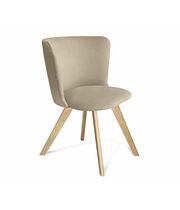 Стул Sheffilton SHT-ST36/S39 ванильный крем/прозрачный лак