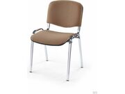 Стул HALMAR ISO C C4 хром/бежевый..