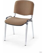 Стул HALMAR ISO C C4 хром/бежевый