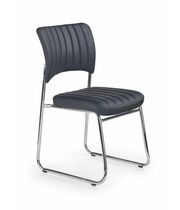 Стул HALMAR RAPID черный/хром