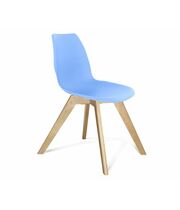 Стул Sheffilton SHT-ST29/S39 голубой Pan278/прозрачный лак