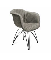 Стул Sheffilton SHT-ST31-C1/S112 артикул СТ-604 пепельный/черный муар