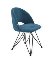 Стул Sheffilton SHT-ST34/S113 тихий океан/черный муар