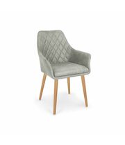 Стул HALMAR K287 серый/натуральный