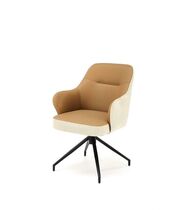 Стул HALMAR K527 коричневый/черный