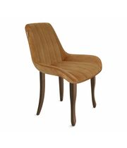 Стул Sheffilton SHT-ST37/S122 горчичный/темный орех/черный муар