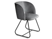 Стул Sheffilton SHT-ST33/S38 угольно-серый/че..