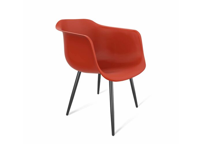 Стул Sheffilton SHT-ST31/S95-1 красный/черный муар