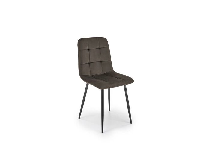 Стул HALMAR K526 коричневый/черный