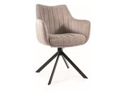 Стул SIGNAL AZALIA Brego 31 бежевый/черный..