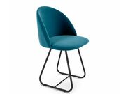 Стул Sheffilton SHT-ST35/S38 тихий океан/хром..