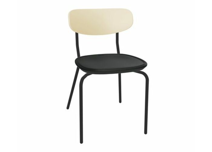 Стул Sheffilton SHT-S85М-2 артикул СТ-307 бежевый/черный/черный муар