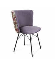 Стул Sheffilton SHT-ST36-4/S64 сумеречная орхидея/черный муар