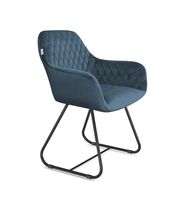 Стул Sheffilton SHT-ST38/S38 артикул СТ-778 тихий океан/черный муар