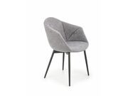 Стул HALMAR K420 серый/черный..